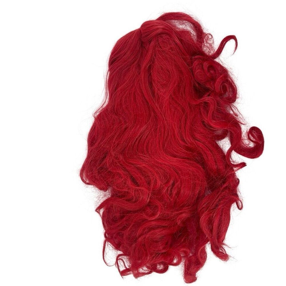Disney Princess The Little Mermaid Ariel Red Deluxe Wig Kids Ages 4+ Halloween - Picture 12 of 14
